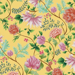 Floral Finesse:  A William Morris-inspired Pattern Design