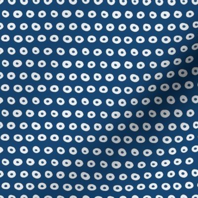 Dots with dots dark cerulean blue by mariarein XS 5 