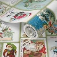 Vintage Christmas Cards ~ multidirectional