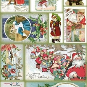 Vintage Christmas Cards ~ multidirectional