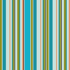 blue stripes   