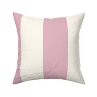 Cabana stripe - Light mauve pink candy stripe - perfect stripe - large 