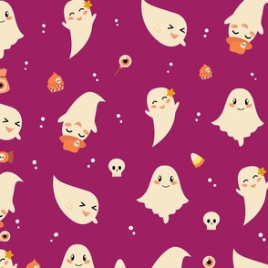 Cute Ghost Halloween Party