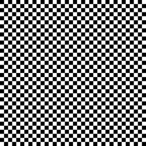micro black and white checkerboard