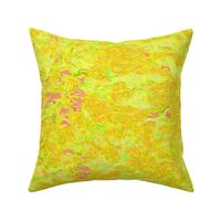 Yellow Abstract Small Waves Design 