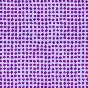 Purple watercolor dots