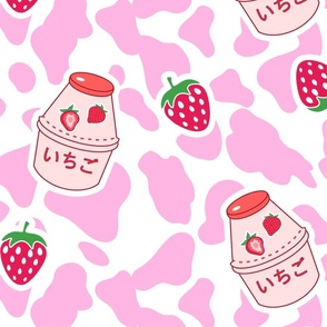 Cute Strawberry Cow Wallpaper APK Android App  Free Download