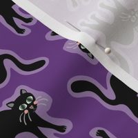 F22 162+06'1'1 M - spooky cats - purple