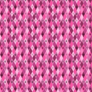 Pink Hanukkah Argyle