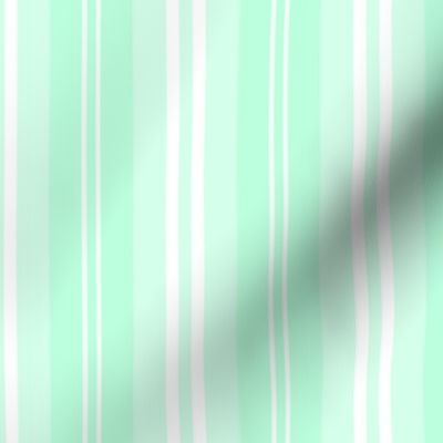 Mint Green Shaded Pin Stripe