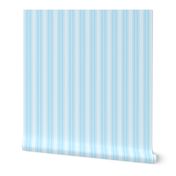 Pastel Baby Blue Shaded Pin Stripe