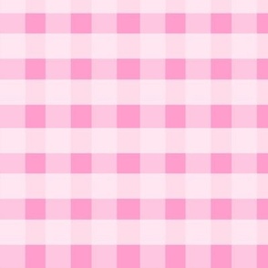 Pink Gingham Plaid