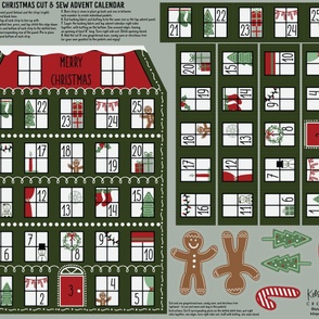 Christmas House Advent Calendar Countdown