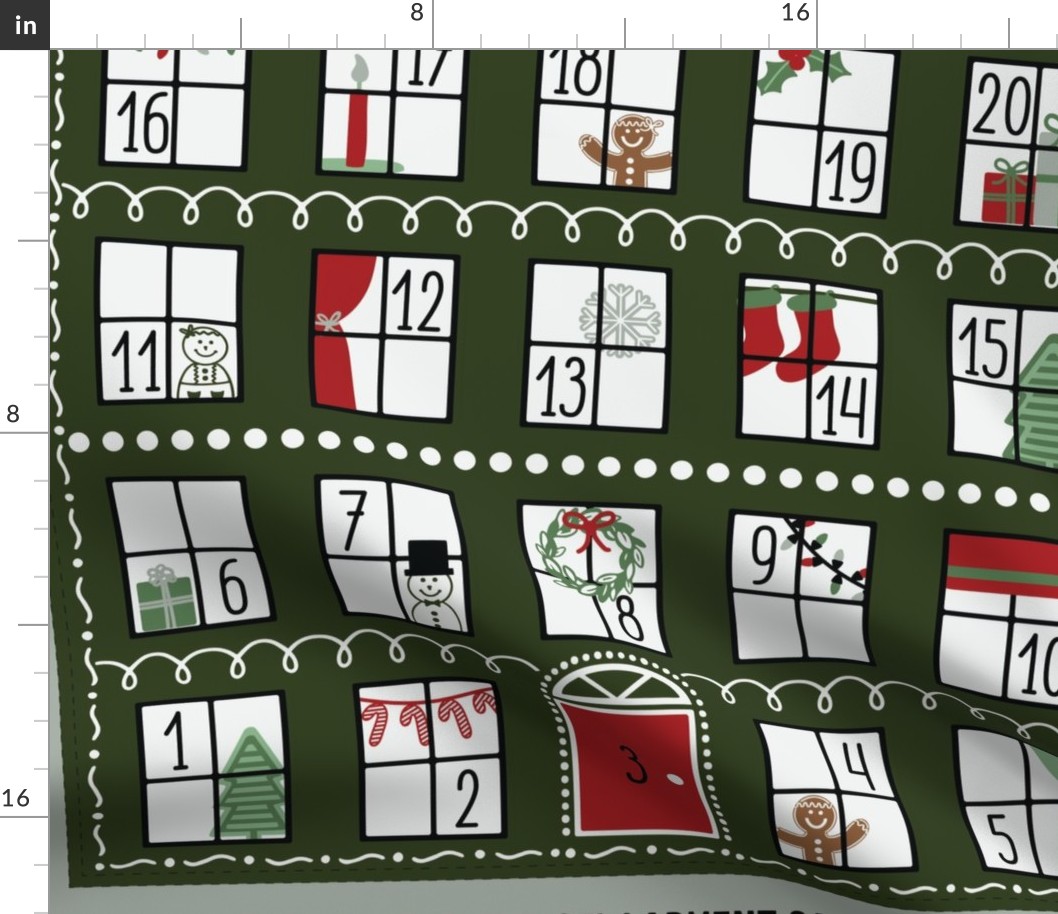 Christmas House Advent Calendar Countdown