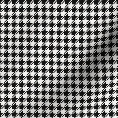Off Black and Off White Houndstooth