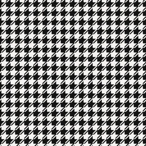 Off Black and Off White Houndstooth