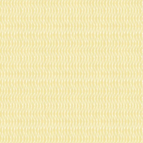 Textured Iron Fence - Soft Yellow - Small Scale