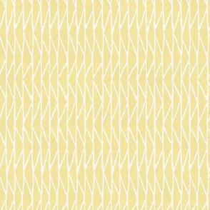 Textured Iron Fence - Soft Yellow - Medium Scale