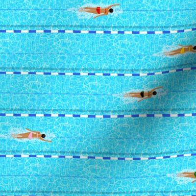 Small Swimming Pool Horizontal Lane Laps Adult Swim