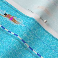 Small Swimming Pool Vertical Lane Laps Adult Swim