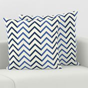 Candy Cane Herringbone - Blue