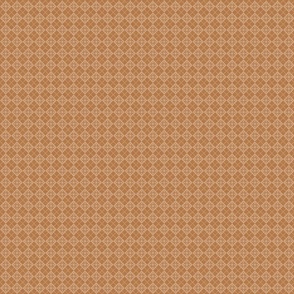 Tan brown argyle knitted texture, small