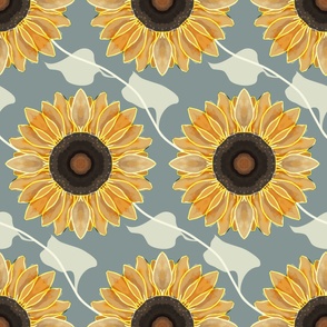 Sunflower pattern 2 c