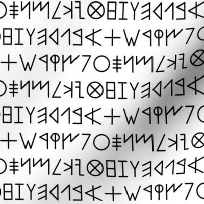 01381295 : phoenician alphabet