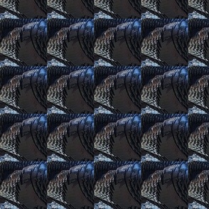 TLV WILD TURKEY FEATHERS ABSTRACT 336-BASIC