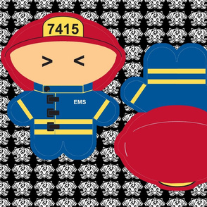 Kawaii Fireman - EMT