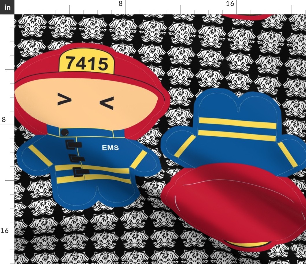 Kawaii Fireman - EMT