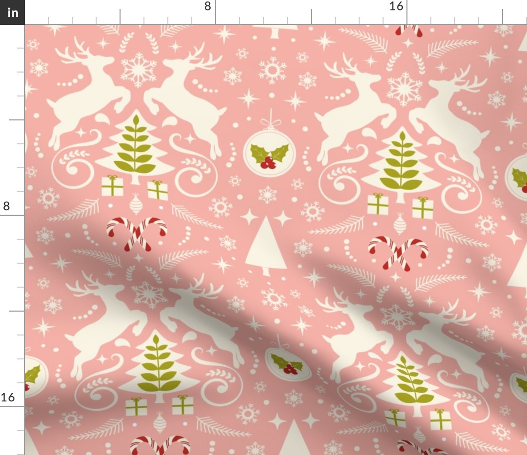 Spirit of Christmas Retro Pink