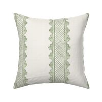 Clarabelle Sherwood Green on *Double Hatched Cream 4