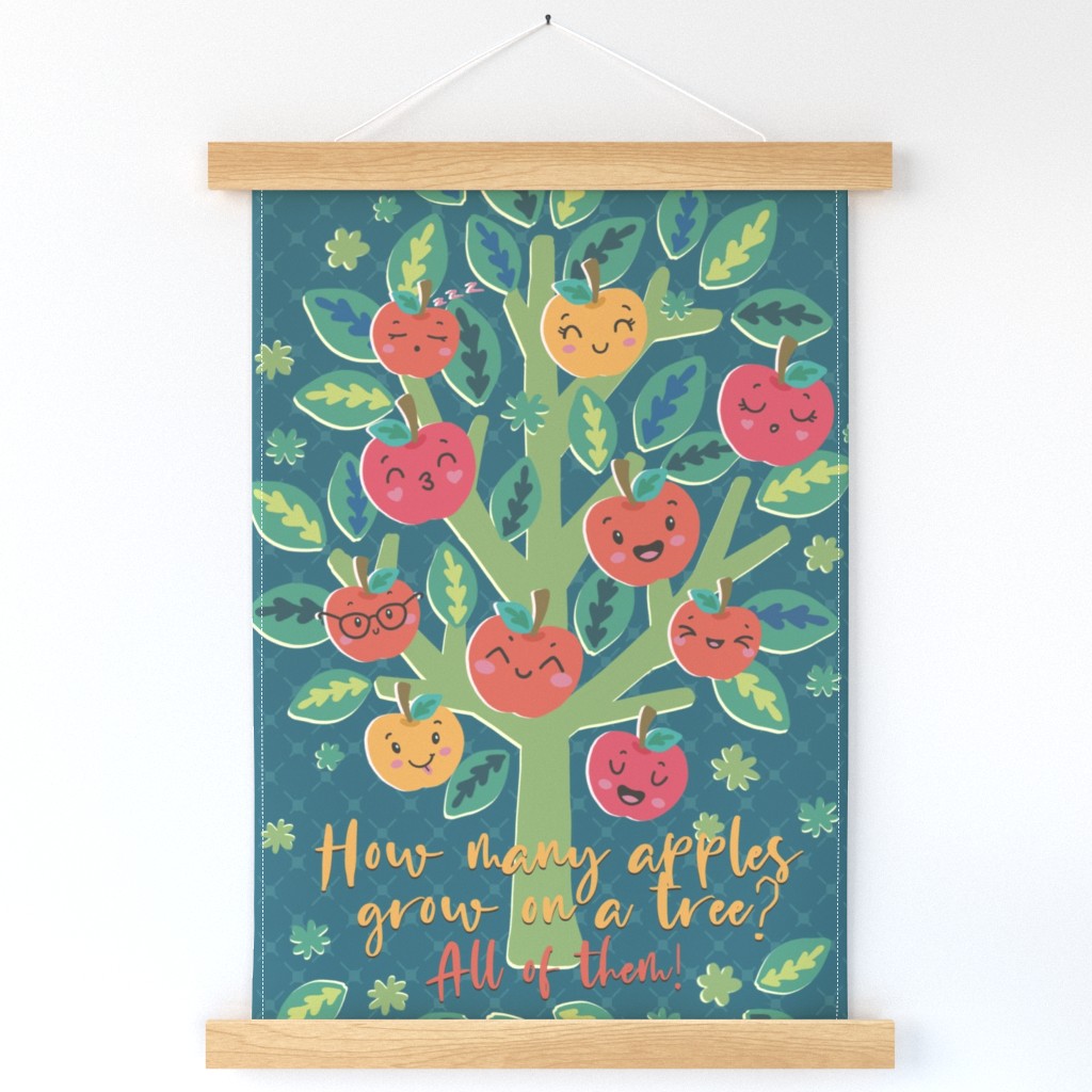 How many apples grow on a tree?