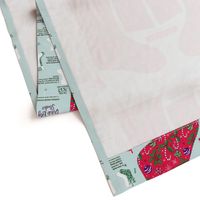 Celebrate Large Cut And Sew HollyBerry Christmas Stocking