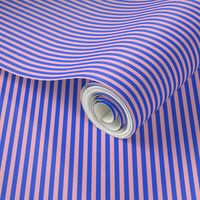 Cabana stripe - Pink and blue - perfect stripe - extra small xs