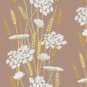 Queen Anne's Lace Floral Backgrounds Graphic by Laura Beth Love · Creative  Fabrica