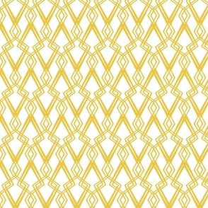 Art Deco design in Yellow