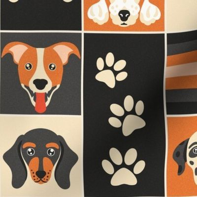 Orange Dogs and Pet Accessories / Medium Scale