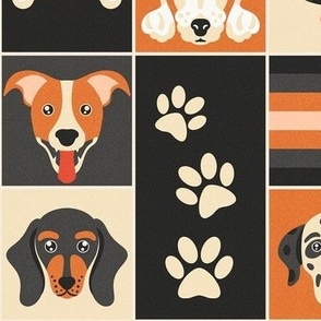 Orange Dogs and Pet Accessories / Medium Scale