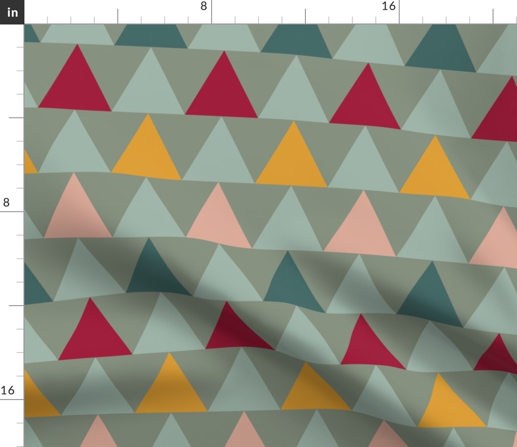 Tessellating Triangle Fabric