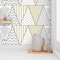 rustic wedding bunting