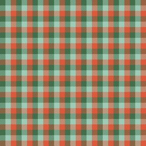 small red and green plaid - All Decked Out