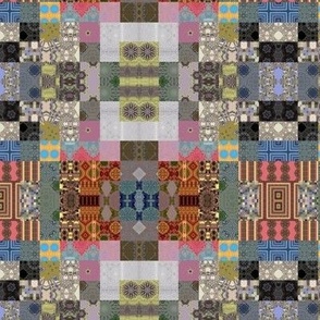 Boho patchwork block 