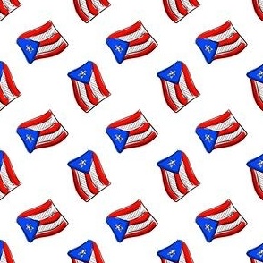 Ditzy bandera de Puerto Rico