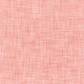 Coral Flamingo- Light Linen Texture- Solid Color- Faux Texture Wallpaper- Orange- Pink- Valentines Day- Bohemian Nursery- Baby Girl