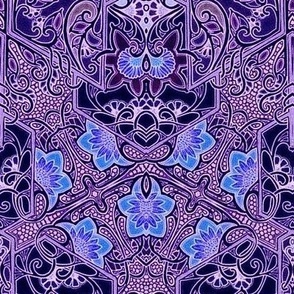 Rambling Vine Design (purple)