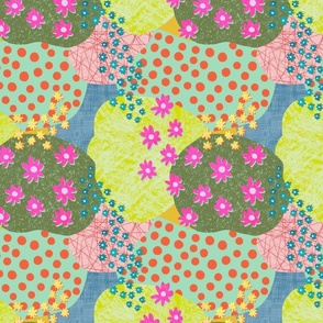 Flowers and Shrubs Pattern (small)