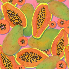 Papaya Pattern 