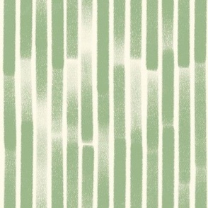 Textured Vertical Stripes in Moss Green